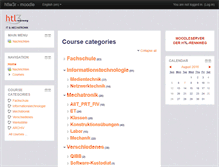 Tablet Screenshot of moodle.htl.rennweg.at